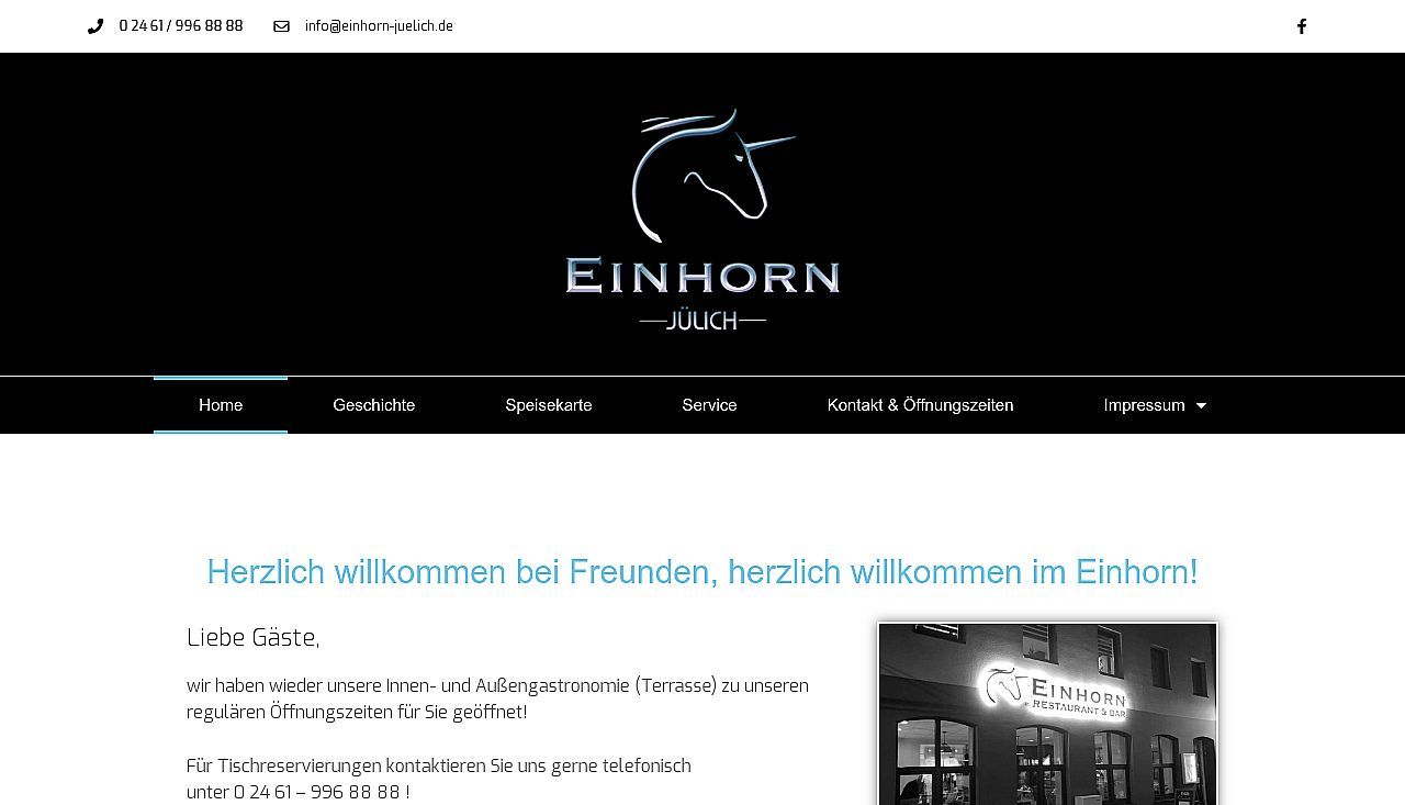 Einhorn Restaurant - Jülich