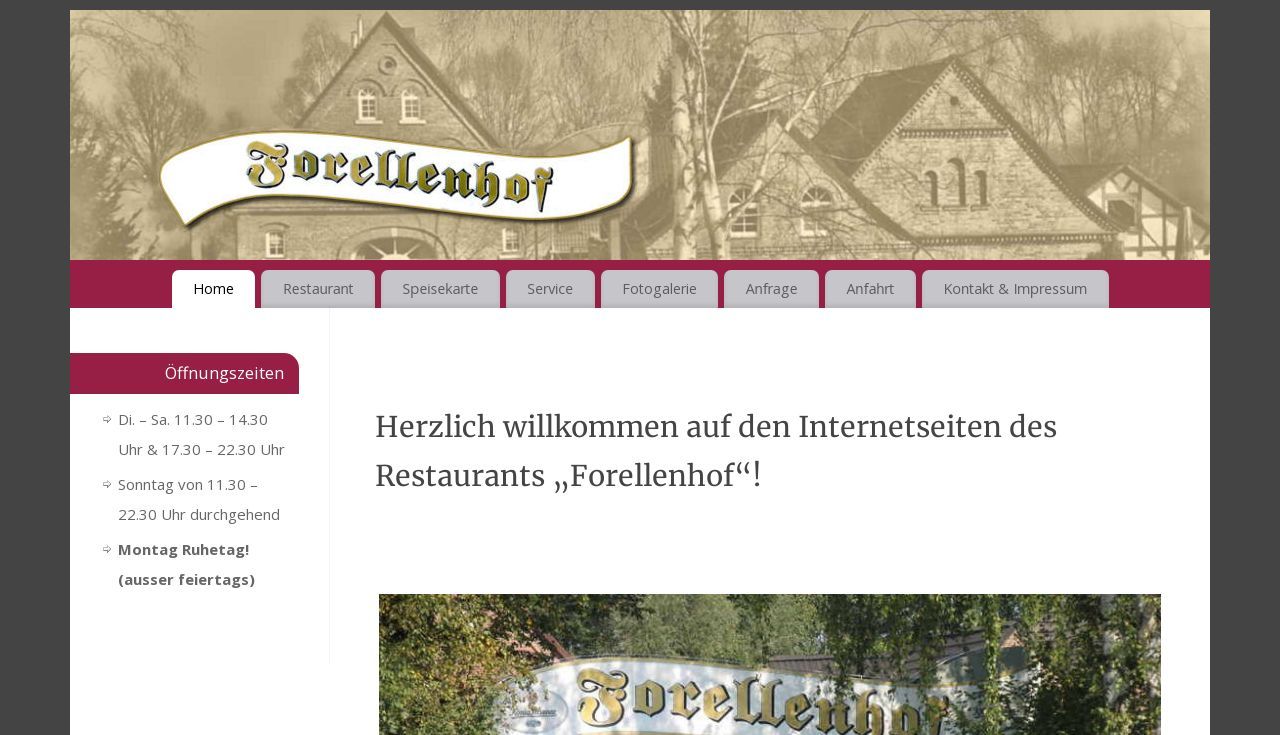 Restaurant Forellenhof - Bergkamen