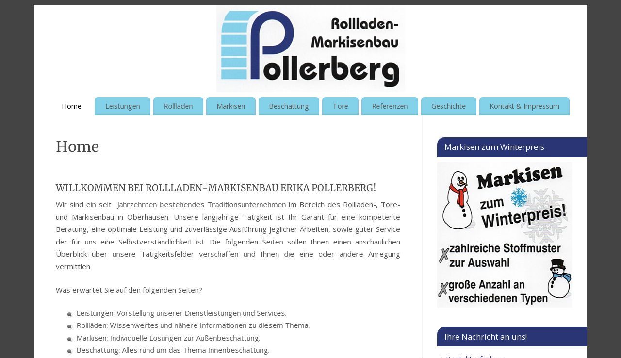 Rollladen Pollerberg